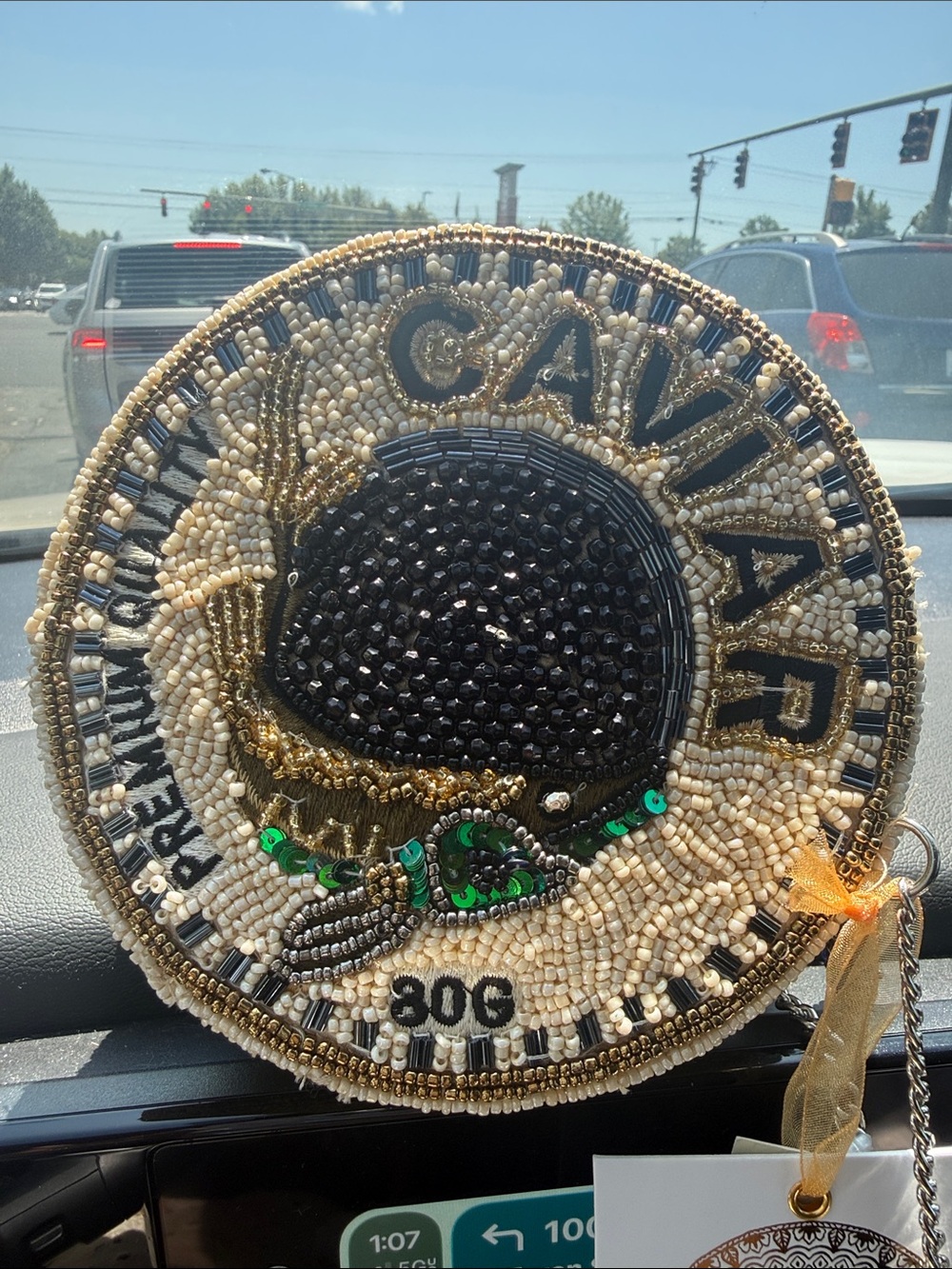 Caviar  Beaded Bag